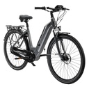AsVIVA City E-Bike Stadtfalter B14 – Grau/Weiß – Ansicht 21