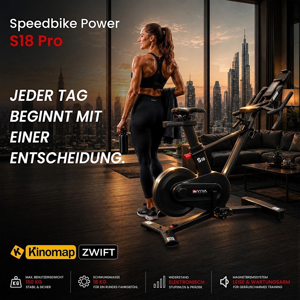 Speedbike Power S18 Pro – Ergometer Lifestyle