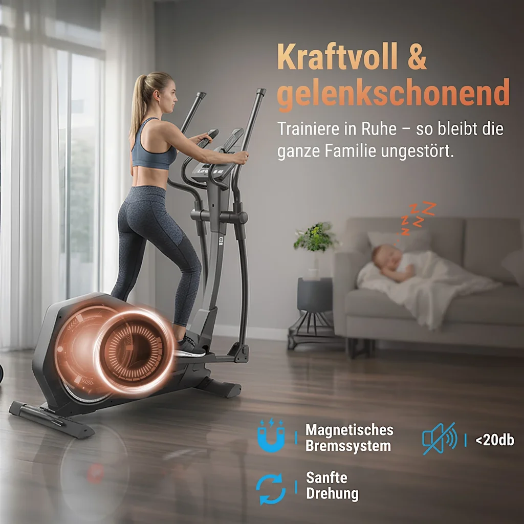 Crosstrainer C28 Runner – Magnetisch Sehr Leise