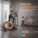 Magnetisches Bremssystem des AsVIVA Crosstrainers C28 Runner für ein besonders leises Training