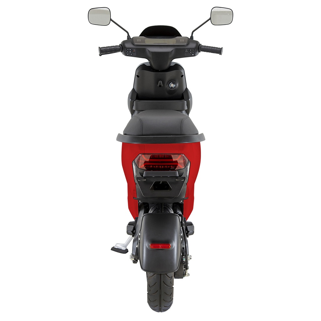 [EM1_RED] Elektro-Motorroller AsVIVA EM1 rot - Produktansicht