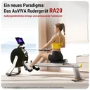 AsVIVA Rudergeraet PowerGen RA20 in Schwarz - Design und Funktionsumfang AsVIVA Rudergeraet PowerGen RA20 in Schwarz - Design und Funktionsumfang