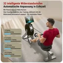 AsVIVA Rudergeraet RA20 in Schwarz mit 32 einstellbaren Widerstandsstufen fuer individuelle Trainingsintensitaet AsVIVA Rudergeraet RA20 in Schwarz mit 32 einstellbaren Widerstandsstufen fuer individuelle Trainingsintensitaet