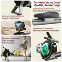 Ausstattungsdetails des AsVIVA Rudergeraets RA20 in Schwarz Ausstattungsdetails des AsVIVA Rudergeraets RA20 in Schwarz