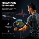 AsVIVA Ergometer Heimtrainer LED H12 Tiefeinsteiger – Ansicht 7