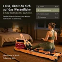 AsVIVA Wasser-Rudergerät RA18 Lightning – leiser Lauf