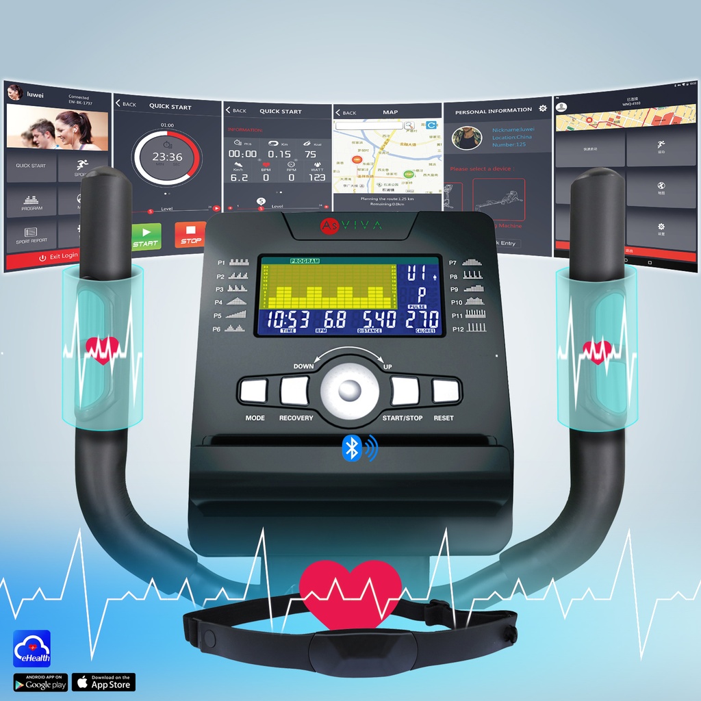 asviva-h22-heimtrainer-fitnessbike-computer