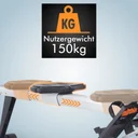 AsVIVA Rudergerät RA10 Pro mit einem maximalen Nutzergewicht von 150 kg für stabiles Training