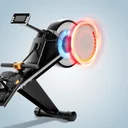 Magnetbremssystem des AsVIVA Rudergeräts RA10 Pro für stufenlos regulierbaren Trainingswiderstand