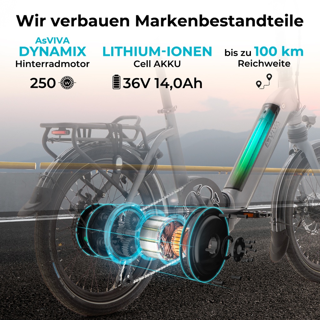 Bequemer Tiefeinsteiger aus 6061-Aluminium