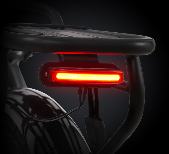 E-Bike Klapprad Stadtfalter B13 ABW – LED-Rücklicht