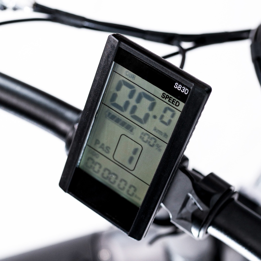 E-Bike mit digitaler Anzeige