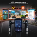 Speedbike Power S18 Pro (Modell YK-TC20018) – LCD-Sportcomputer Kinomap Zwift