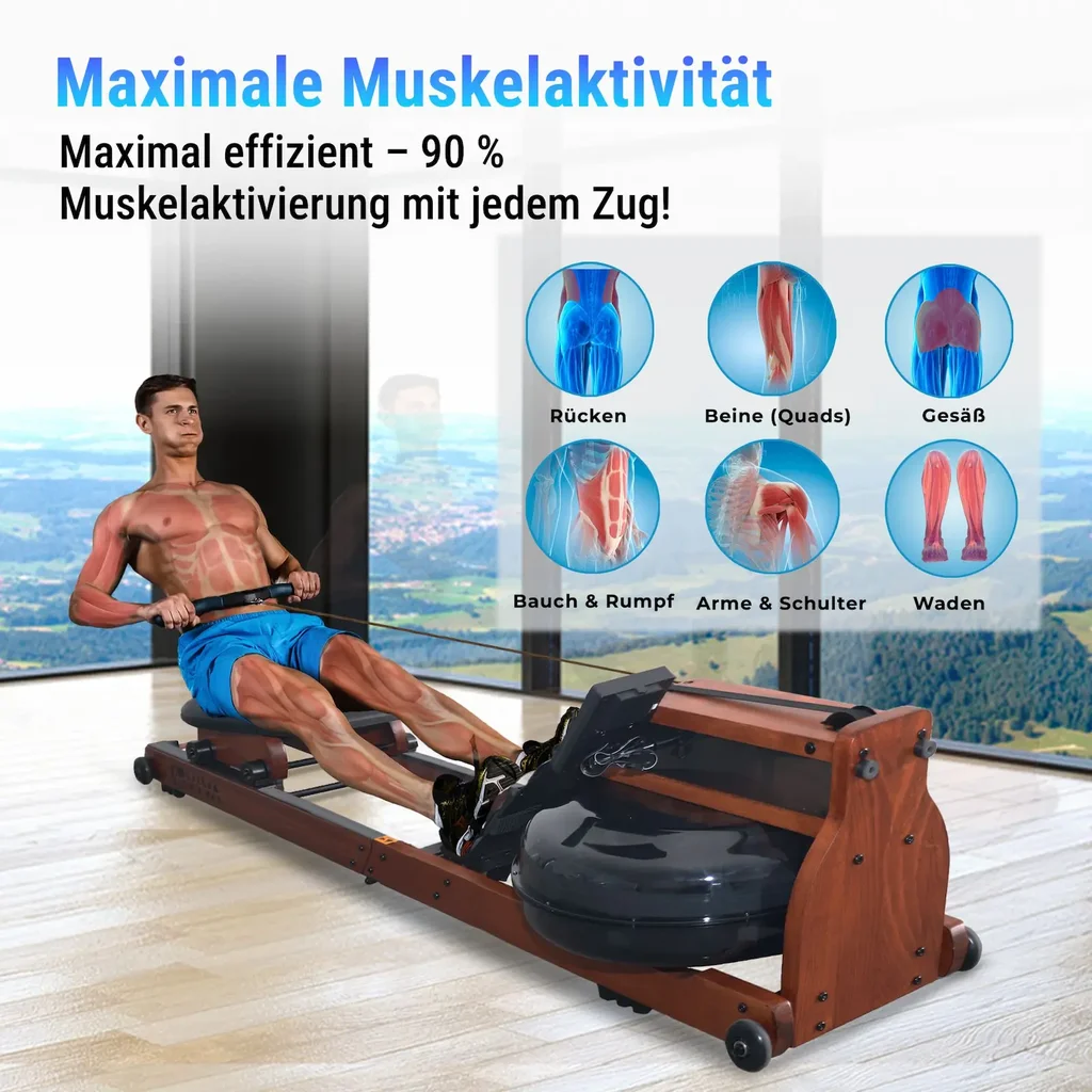 Wasser-Rudergerät RA18 Pro – Ganzkörpertraining
