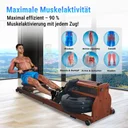 AsVIVA Wasser-Rudergerät RA18 Pro - Trainingsansicht