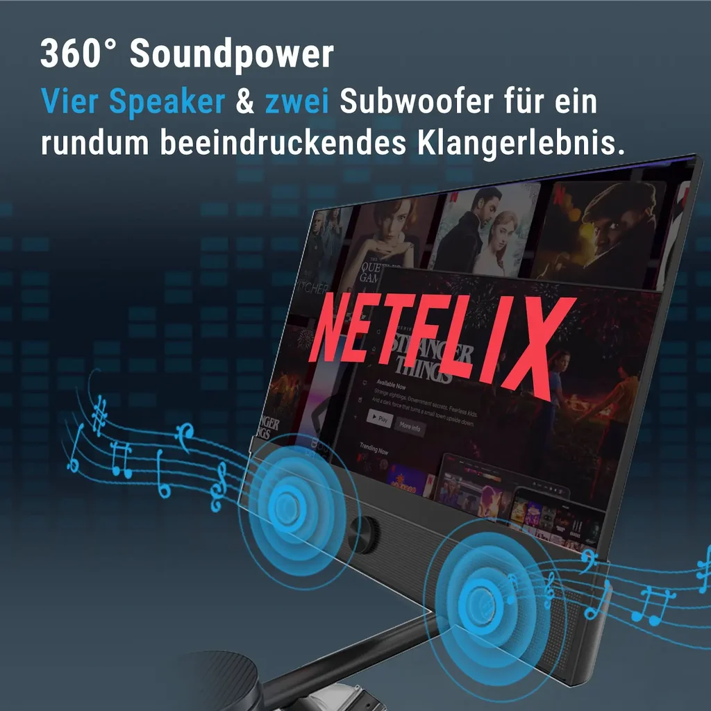 Speedbike Big Screen S11S – Indoor Cycle Lautsprecher