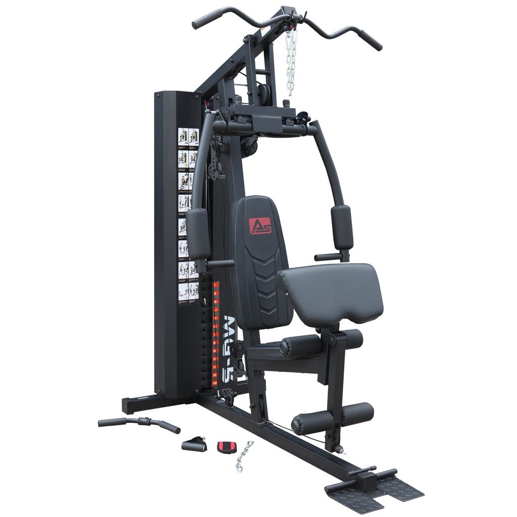 Kraftstation Multi-Gym MG5 (Modell HG1200) – Schrägansicht