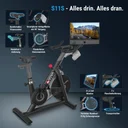 Robuste Komponenten und hochwertige Verarbeitung des AsVIVA Speedbike S11S im Überblick