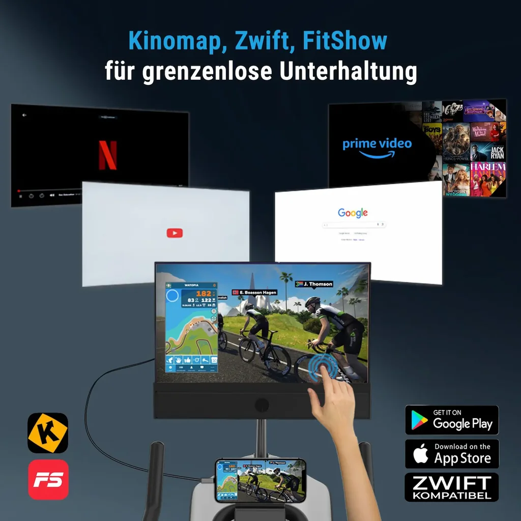 Speedbike Big Screen S11S – Indoor Cycle Apps