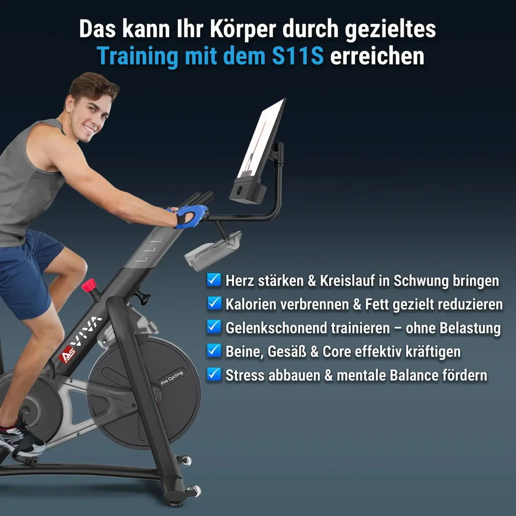 Speedbike Big Screen S11S – Indoor Cycle Ganzkörpertraining