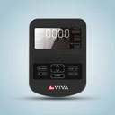 Übersichtliches LCD-Display des AsVIVA Crosstrainers C29 Step mit allen wichtigen Trainingswerten