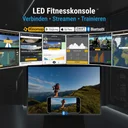 AsVIVA Laufband T23 Pro Climb Treadmill - Display und Konsole