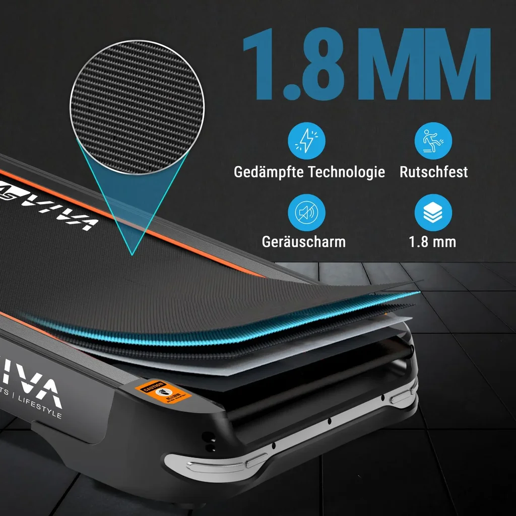 Laufband Smart T18 Pro – Laufflächendichte