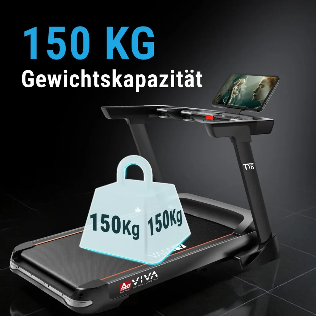Laufband Smart T18 Pro – Tragkraft