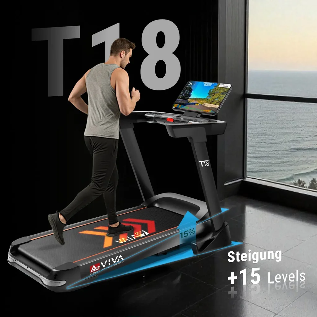 Laufband Smart T18 Pro – Steigung