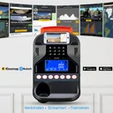 LCD-Display des AsVIVA Steppers ST4 mit allen wichtigen Trainingswerten im Blick