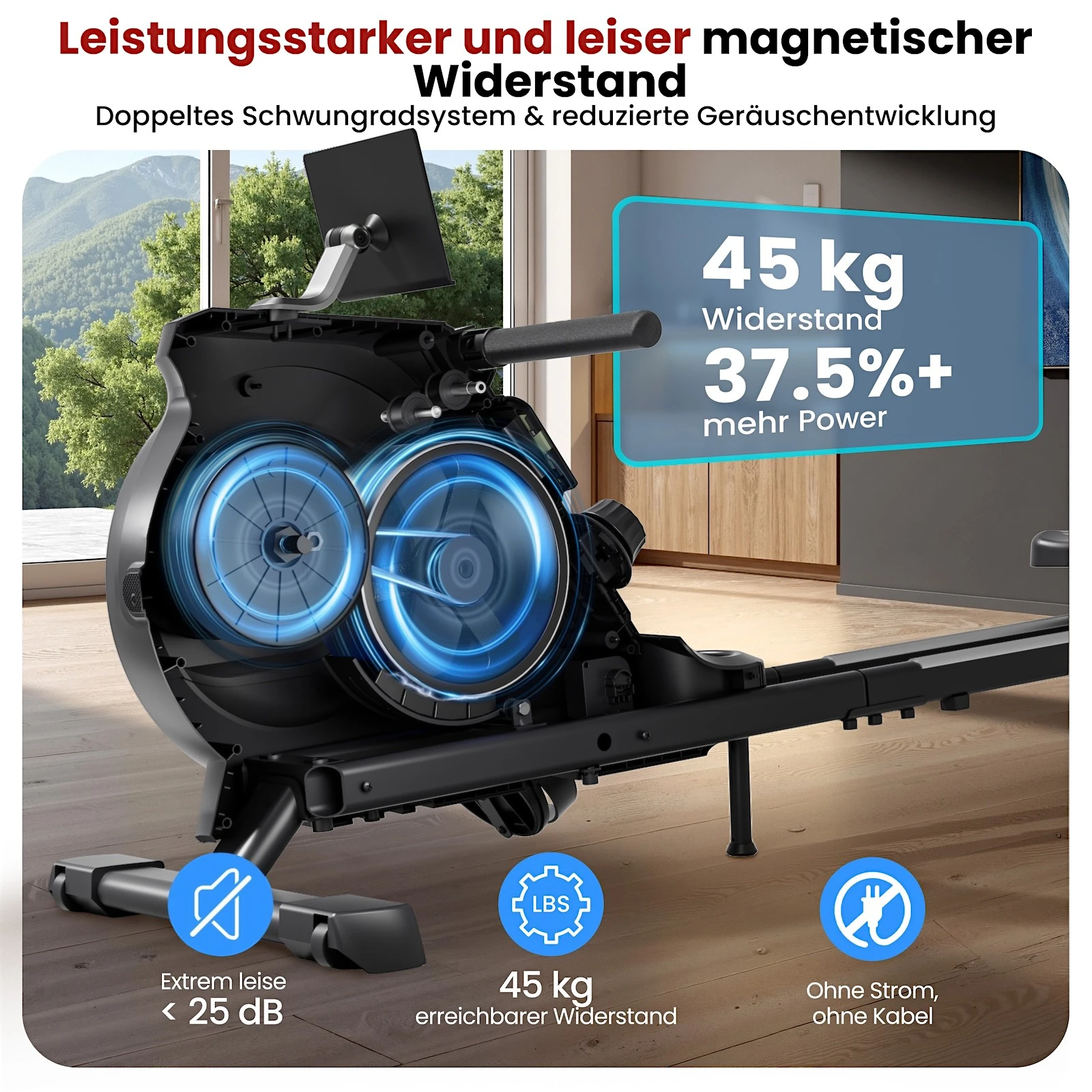magnetisches-rudergeraet-asviva-ra11-leiser-widerstand.webp