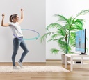 Modell zeigt das effektive Bauchtraining mit dem AsVIVA Hula-Hoop Reifen HH1