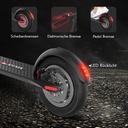Zuverlässiges Bremssystem des AsVIVA ES01 E-Scooters für sicheres Anhalten