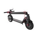 Zusammengeklappter AsVIVA ES01 E-Scooter aus einer weiteren Perspektive
