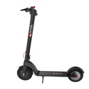 Seitenansicht des AsVIVA ES01 E-Scooters mit sichtbarem Markenlogo am Trittbrett