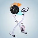 Magnetisches Widerstandssystem des AsVIVA Heimtrainers H14 zur stufenlosen Einstellung der Trainingsintensität