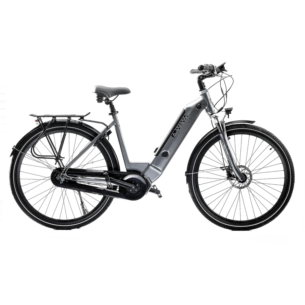 City E-Bike Stadtfalter B14 – 28 Zoll – Weiß - Produktansicht