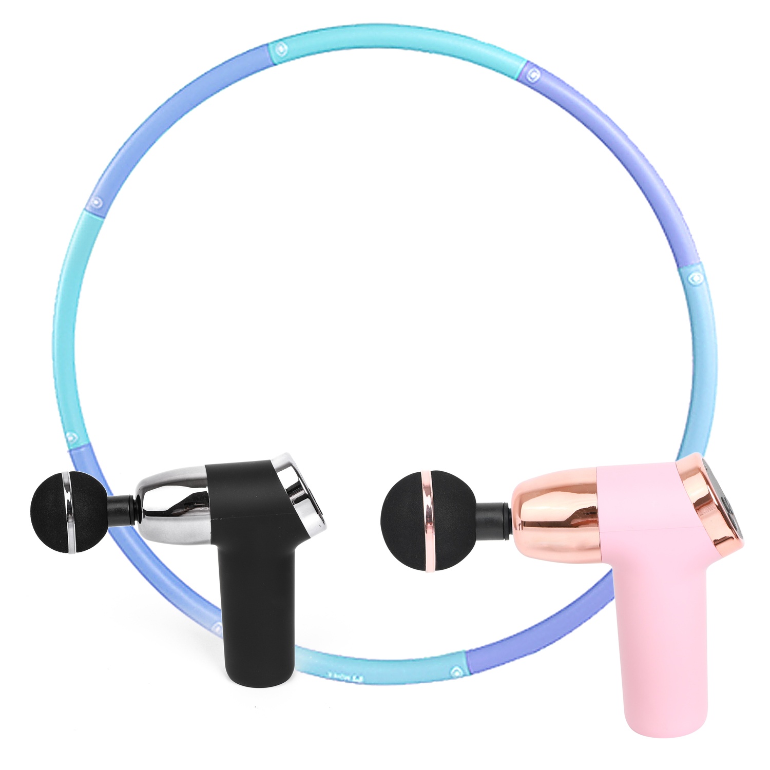 Massagepistolen MGN2 Set + Hula-Hoop HH1