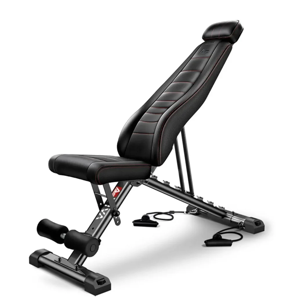 AsVIVA Hantelbank & Negativbank Home-Gym WB2 - Trainingsansicht